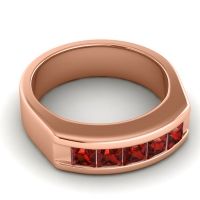 Men's Channel Art-Deco 6.5mm Band