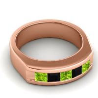 Men's Channel Art-Deco 6.5mm Band