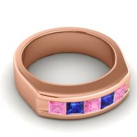Men's Channel Art-Deco 6.5mm Band