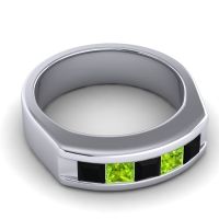 Men's Channel Art-Deco 6.5mm Band