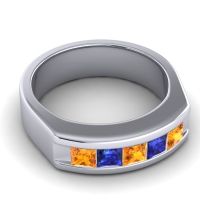 Men's Channel Art-Deco 6.5mm Band