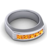 Men's Channel Art-Deco 6.5mm Band