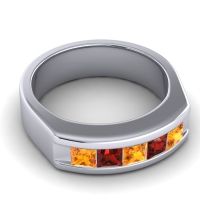 Men's Channel Art-Deco 6.5mm Band