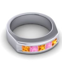Men's Channel Art-Deco 6.5mm Band