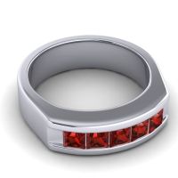 Men's Channel Art-Deco 6.5mm Band