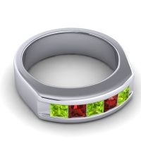 Men's Channel Art-Deco 6.5mm Band