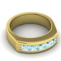 Men's Channel Art-Deco 6.5mm Band