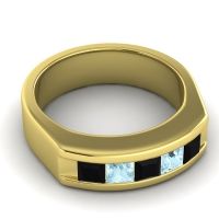 Men's Channel Art-Deco 6.5mm Band