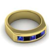 Men's Channel Art-Deco 6.5mm Band