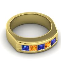 Men's Channel Art-Deco 6.5mm Band
