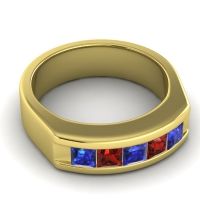 Men's Channel Art-Deco 6.5mm Band