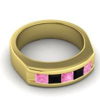 Men's Channel Art-Deco 6.5mm Band