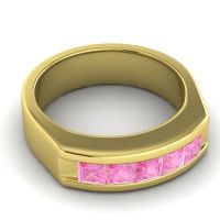 Men's Channel Art-Deco 6.5mm Band