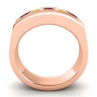 Men's Channel Art-Deco 6.5mm Band