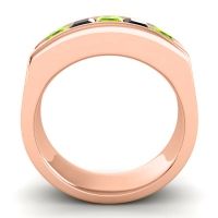 Men's Channel Art-Deco 6.5mm Band