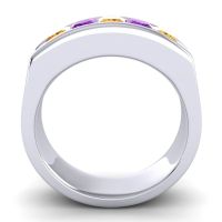 Men's Channel Art-Deco 6.5mm Band