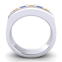 Men's Channel Art-Deco 6.5mm Band