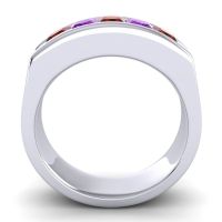 Men's Channel Art-Deco 6.5mm Band