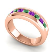 Men's Channel Classic Tappered 6mm Band