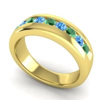 Men's Channel Classic Tappered 6mm Band