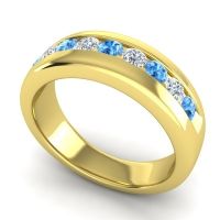 Men's Channel Classic Tappered 6mm Band