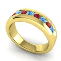 Men's Channel Classic Tappered 6mm Band