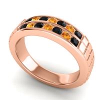 Men's Double Channel Boxed 6mm Band