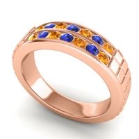 Men's Double Channel Boxed 6mm Band