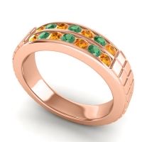 Men's Double Channel Boxed 6mm Band