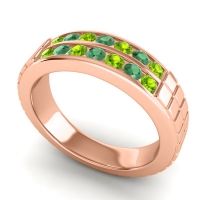 Men's Double Channel Boxed 6mm Band