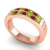 Men's Double Channel Boxed 6mm Band