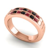 Men's Double Channel Boxed 6mm Band