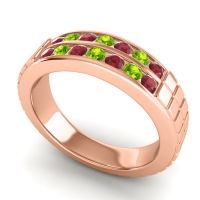 Men's Double Channel Boxed 6mm Band