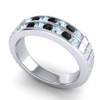Men's Double Channel Boxed 6mm Band