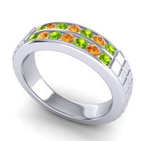 Men's Double Channel Boxed 6mm Band