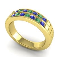 Men's Double Channel Boxed 6mm Band