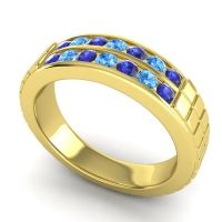 Men's Double Channel Boxed 6mm Band