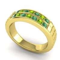 Men's Double Channel Boxed 6mm Band