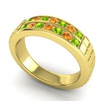 Men's Double Channel Boxed 6mm Band