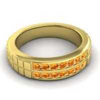 Men's Double Channel Boxed 6mm Band