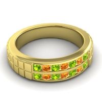 Men's Double Channel Boxed 6mm Band
