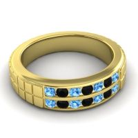 Men's Double Channel Boxed 6mm Band