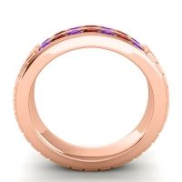 Men's Double Channel Boxed 6mm Band