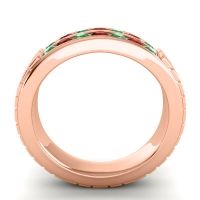Men's Double Channel Boxed 6mm Band