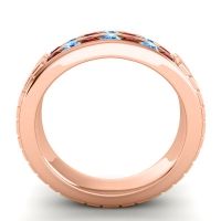 Men's Double Channel Boxed 6mm Band