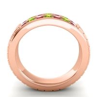 Men's Double Channel Boxed 6mm Band