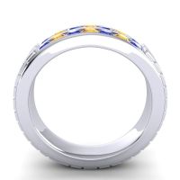 Men's Double Channel Boxed 6mm Band