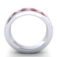 Men's Double Channel Boxed 6mm Band