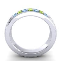 Men's Double Channel Boxed 6mm Band