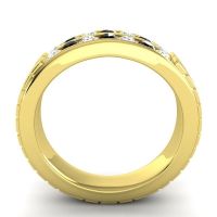 Men's Double Channel Boxed 6mm Band